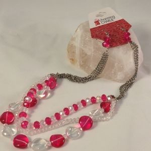 NWT Charming Charlie Set, Necklace, Earrings